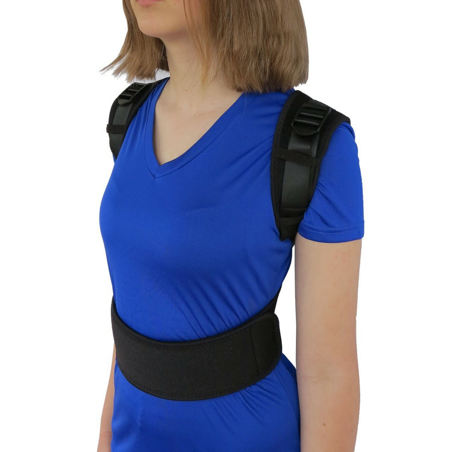 ComfyMed® Posture Corrector Clavicle Support Brace CM-PB16 (REG 29″-40″) Medi…