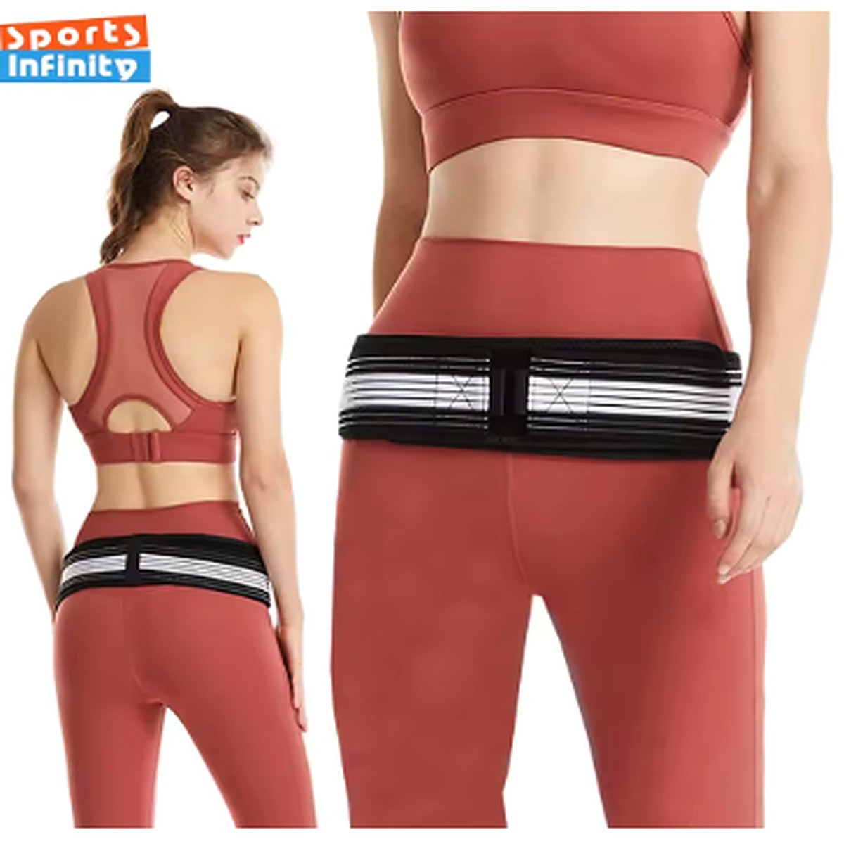 Sacroiliac SI Joint Hip Belt Pelvic Lower Back Support Brace Sciatica Relief