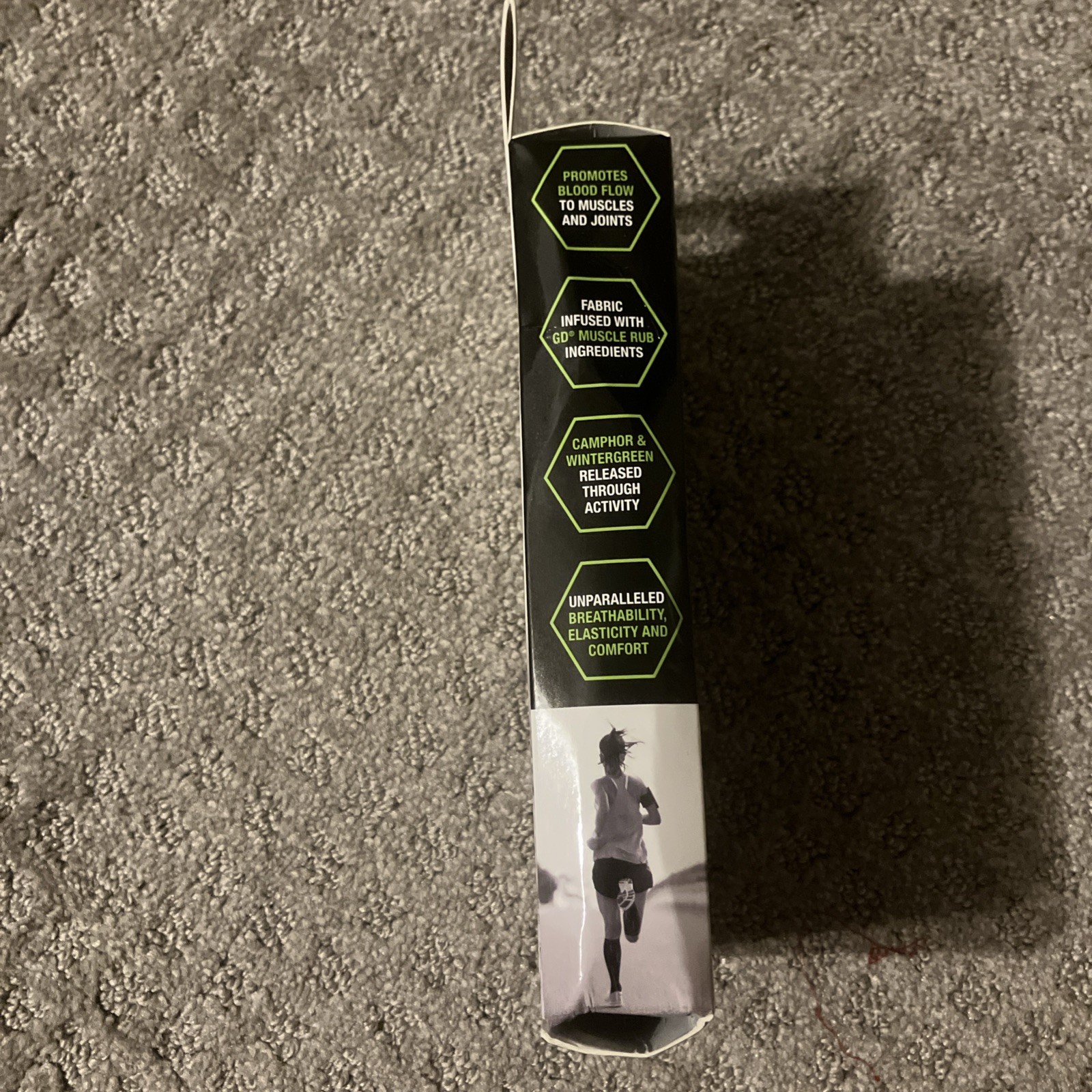 Green Drop Compression Socks Knee High Black Large / X-Large 1 Ct