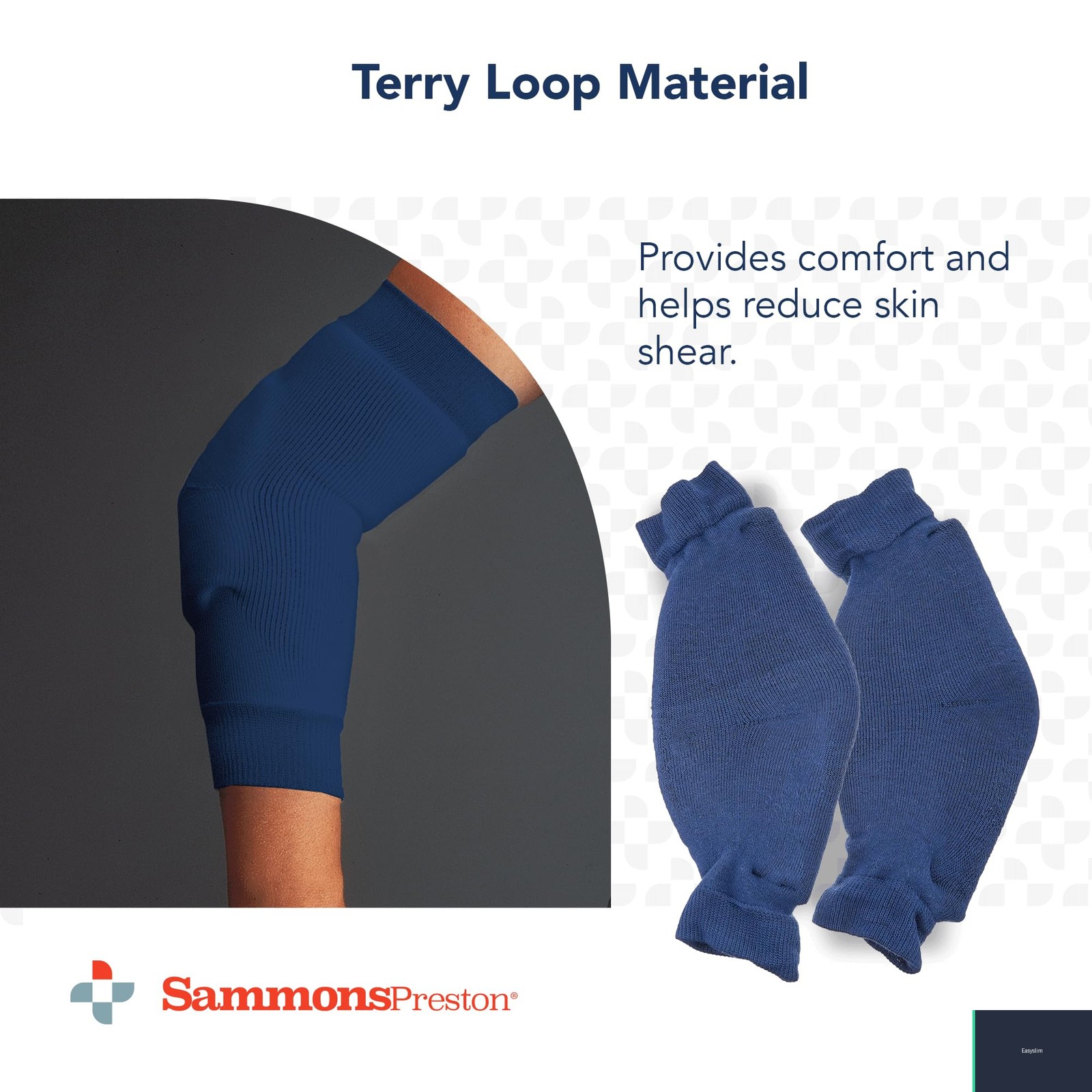 Heel Elbow Protector Pads for Children, Soft Foam, Navy Blue, Pair XXX-Large