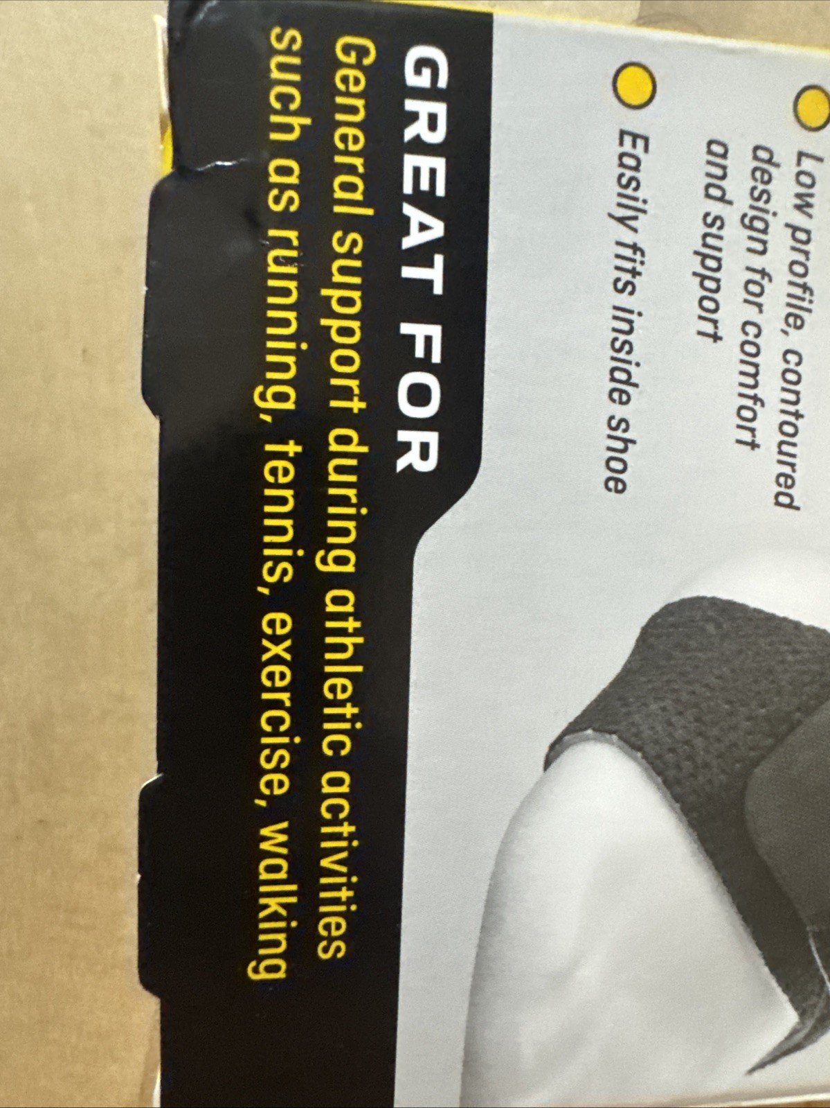 3M Futuro ANKLE Performance Comfort Support, Adjustable w/Mod. Support 01037 NEW