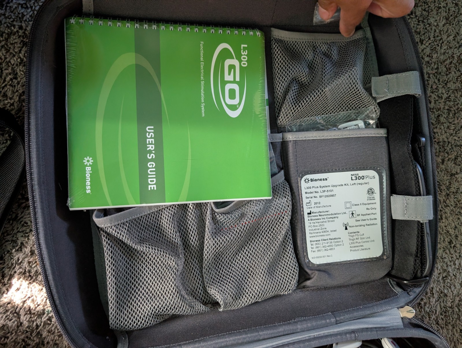 NESS L300 Clinician’s Kit and L300 GO AND L300 PLUSS Complete System