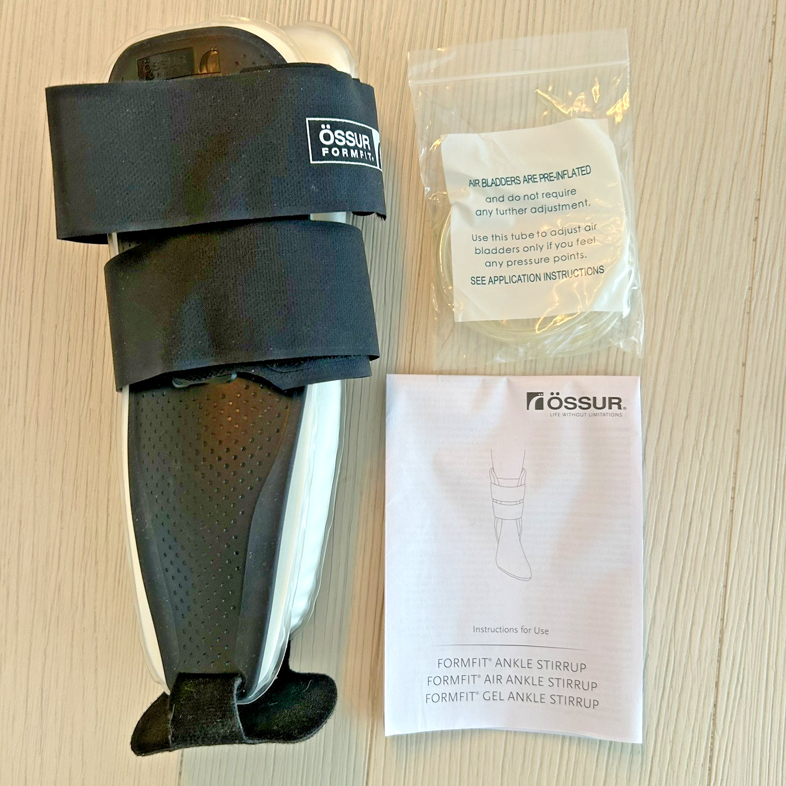 Ossur Formfit Air Ankle Stirrup Adult Universal Size Left /Right Model #70350