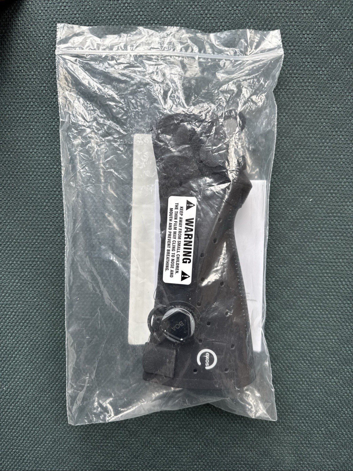 EXOS 312-41-1111 Wrist Brace Left Small Open Thumb Black BOA Fracture