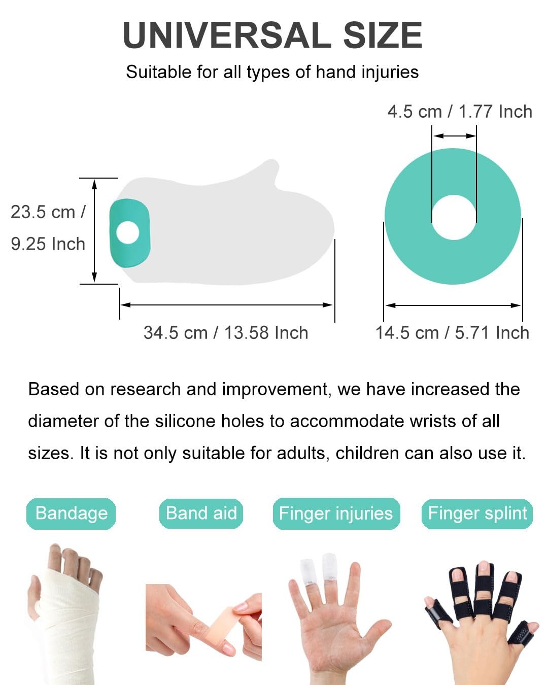 Waterproof Hand Cast Cover for Shower After Surgery Protection Cast Cover