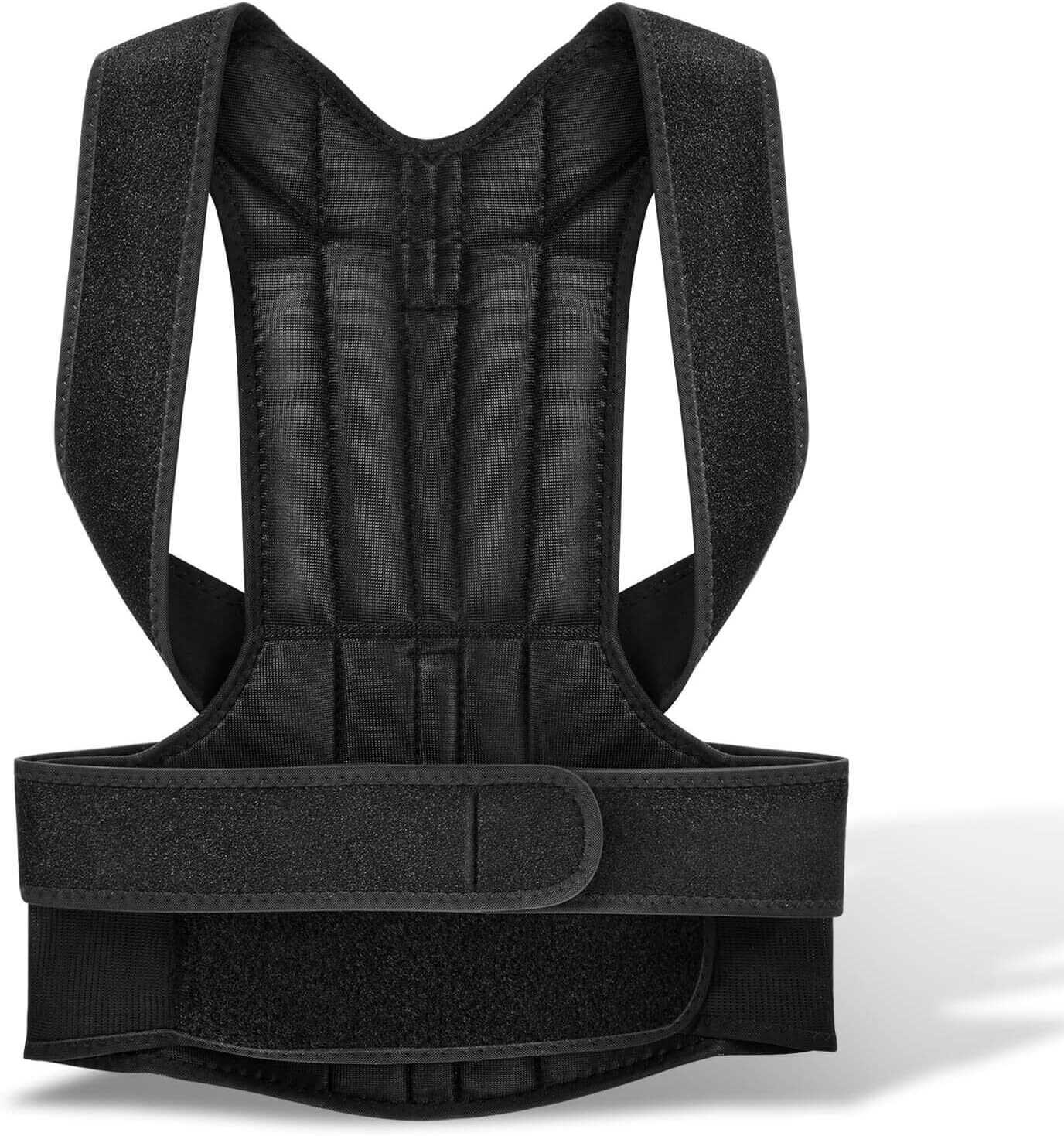 Compact Posture Corrector Clavicle for Men Women, Adjustable Upper Back Brace US