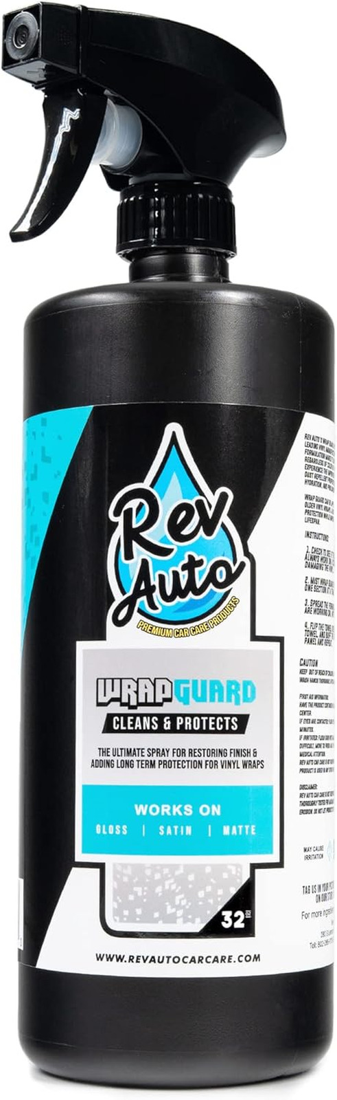 Wrap Guard – Cleans, Hydrates & Protects Car Vinyl | Vinyl Wrap Cleaner for Cars