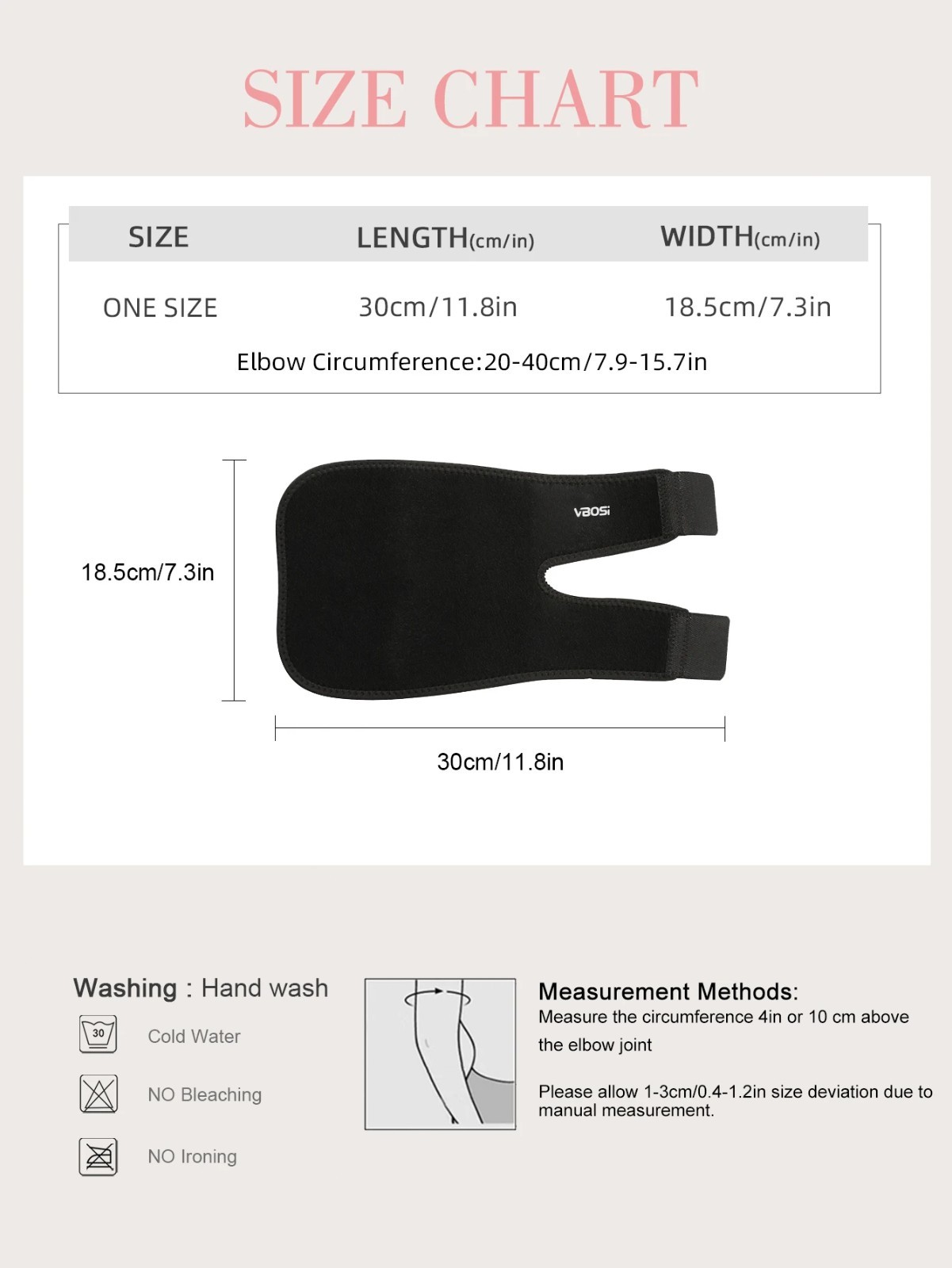 Tennis Elbow Brace Support Arm Band Pad Wrap Arthritis Tendonitis Arm Joint Pain