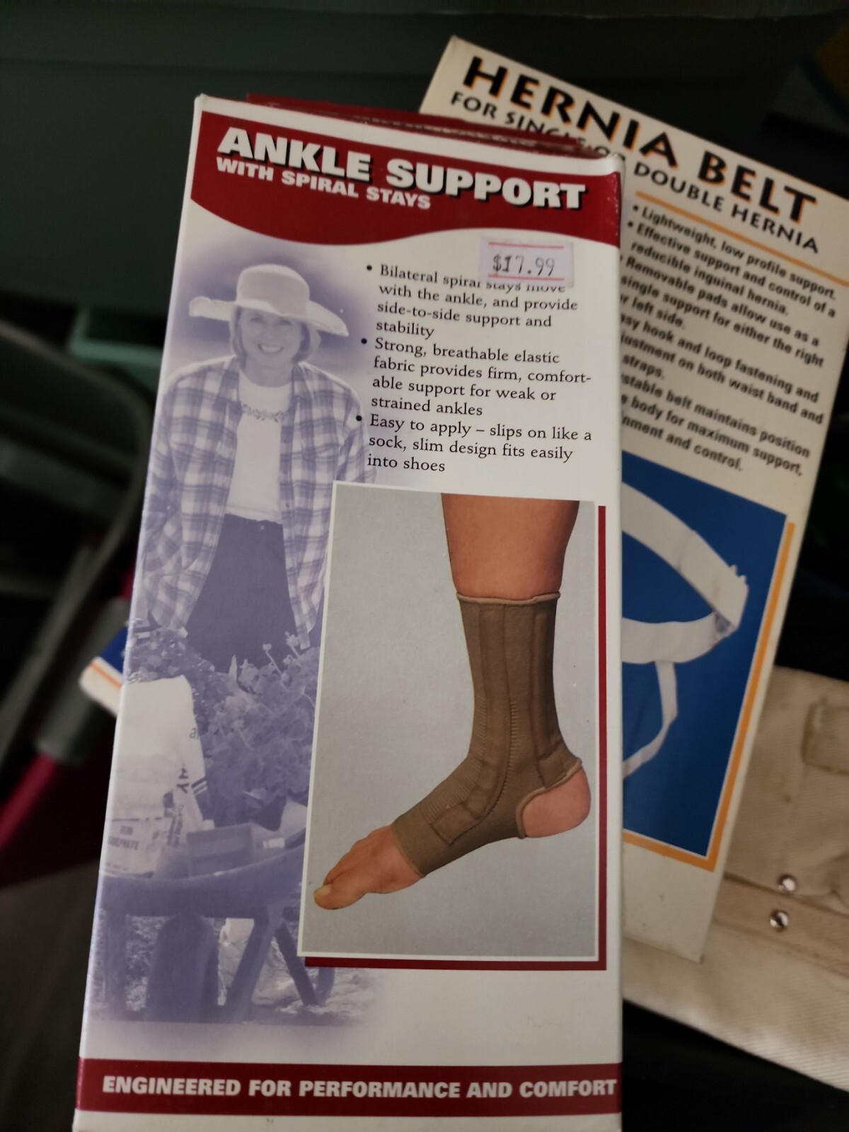 OTC 1 ANKLE SUPPORT With BILATERAL SPIRAL STAYS 2560-S Professional Orthopaedic