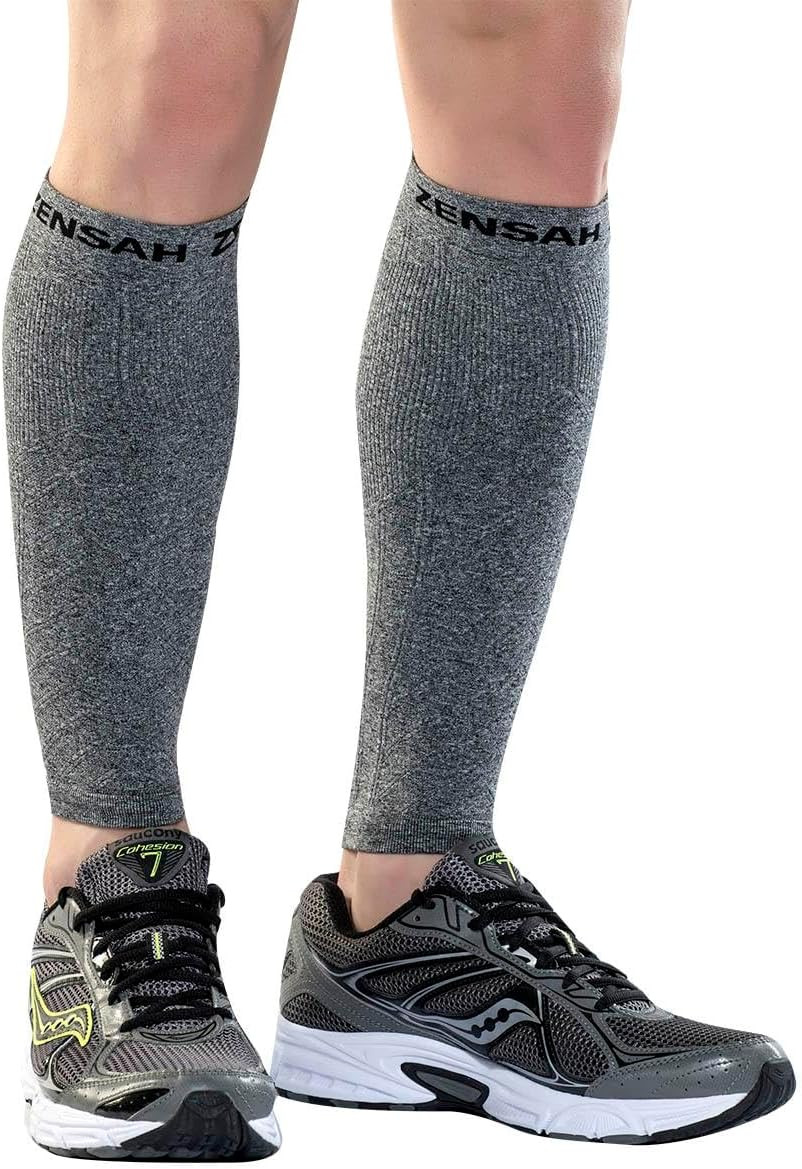 Running Leg Compression Sleeves – Shin Splint, Calf Compression Sleeve Men and W