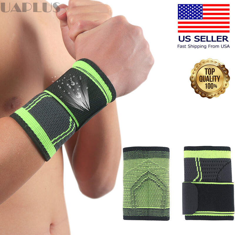 Wrist Brace Sports Band Wrap Adjustable Support Gym Strap Carpal Tunnel Bandage