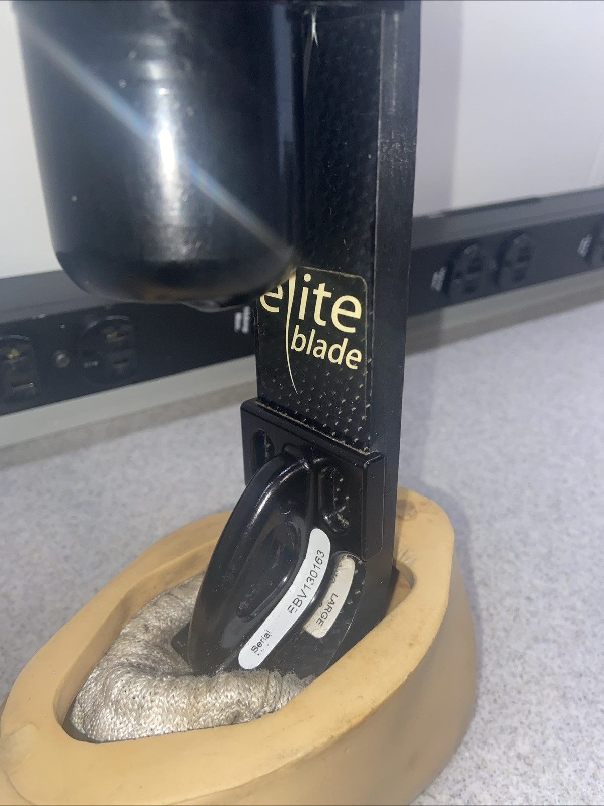 Endolite VT Vertical Shock With Elite Blade Prosthetic Foot Sz 28 Ft