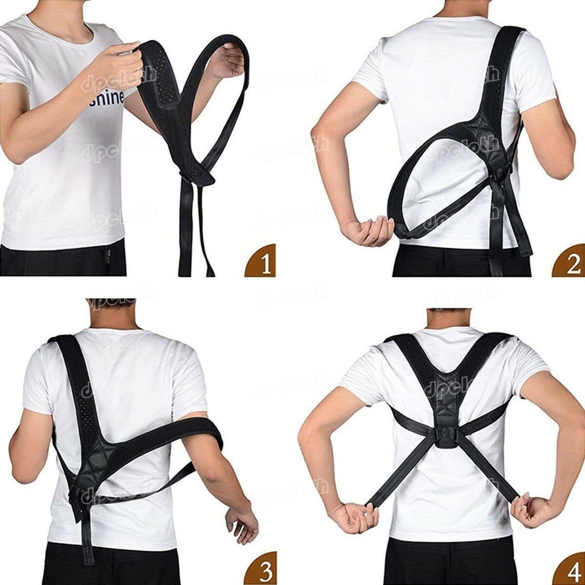 BodyWellness Posture Corrector (Adjustable to All Body Sizes) FREE SHIPPING USA