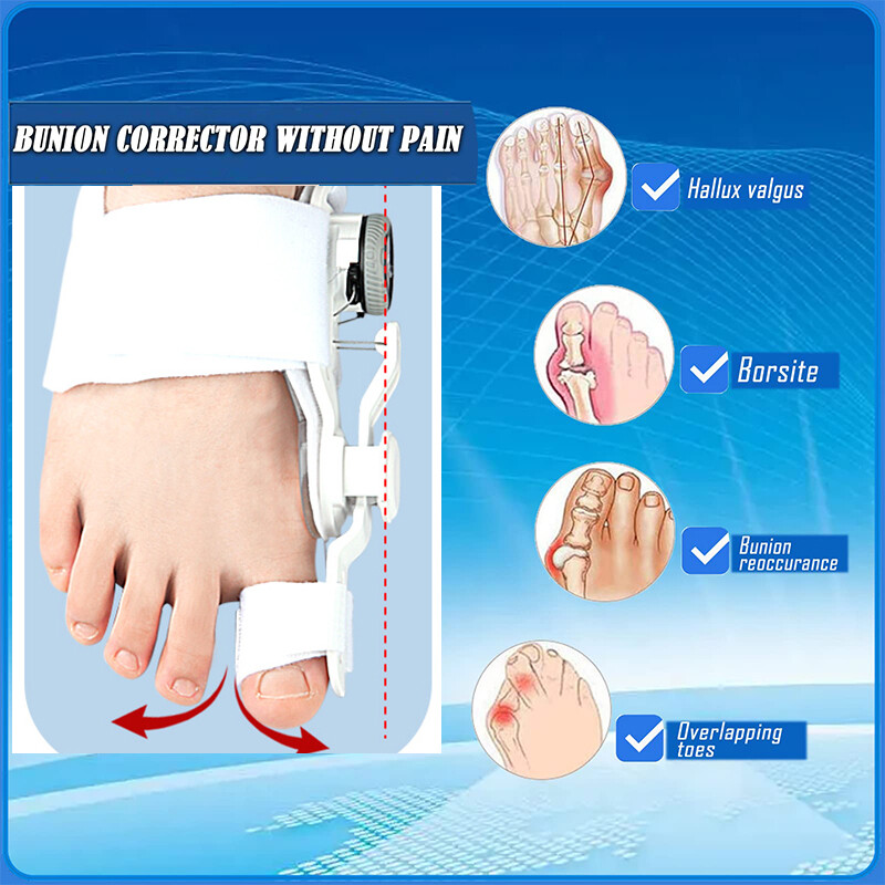 Bunion Corrector for Women & Men Orthopedic Bunion Toe Straightener Corrector US
