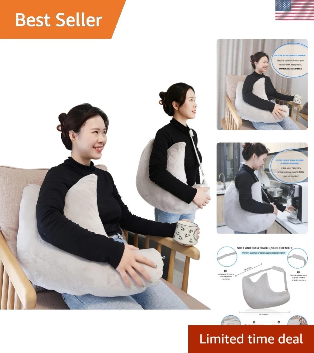 Shoulder Surgery Pillow, Ergonomic Rotator Cuff Pillow, Comfortable Post Shou…