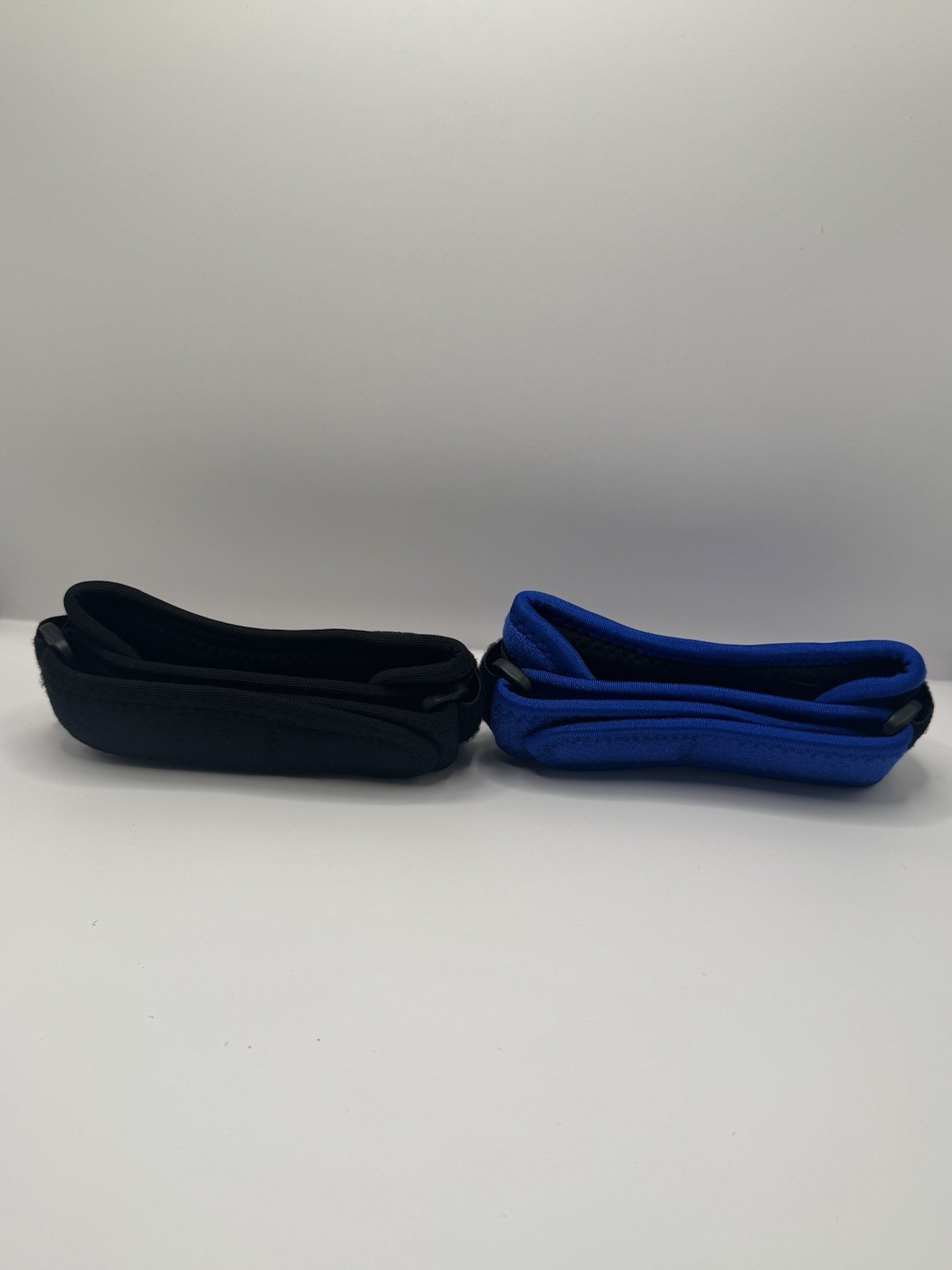 New Black & Blue Knee Braces (Lot of 2)Adjustable Compression Support