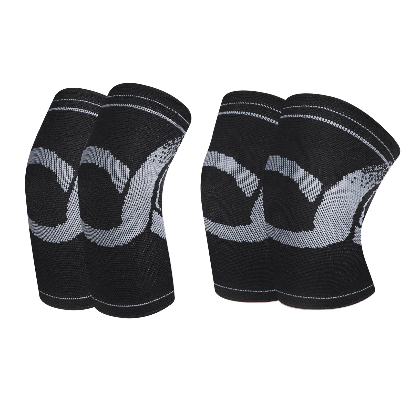 Kids Knee and Elbow Pads Set, 4pcs Breathable Thin Compression Sleeves Knee B…