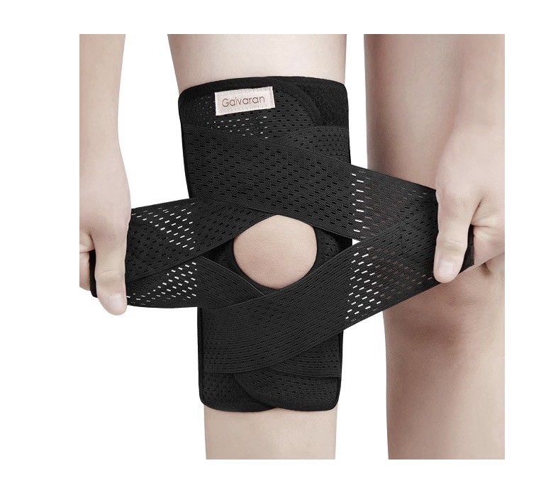 Galvaran Professional Knee Brace Size Medium M – Black New Factory Sealed