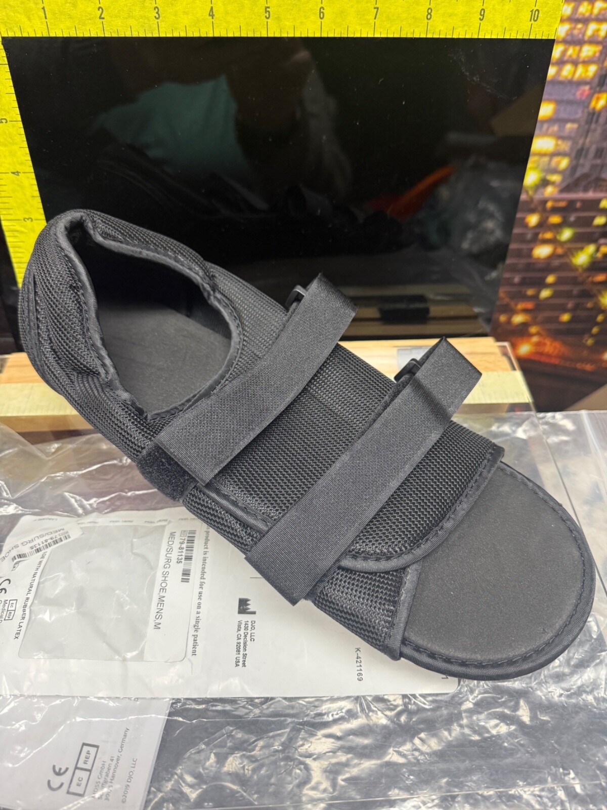 ProCare Med/Surg Shoe Post-Op Shoe SIZE : Medium Men (9-11 ) Ref 79-81135
