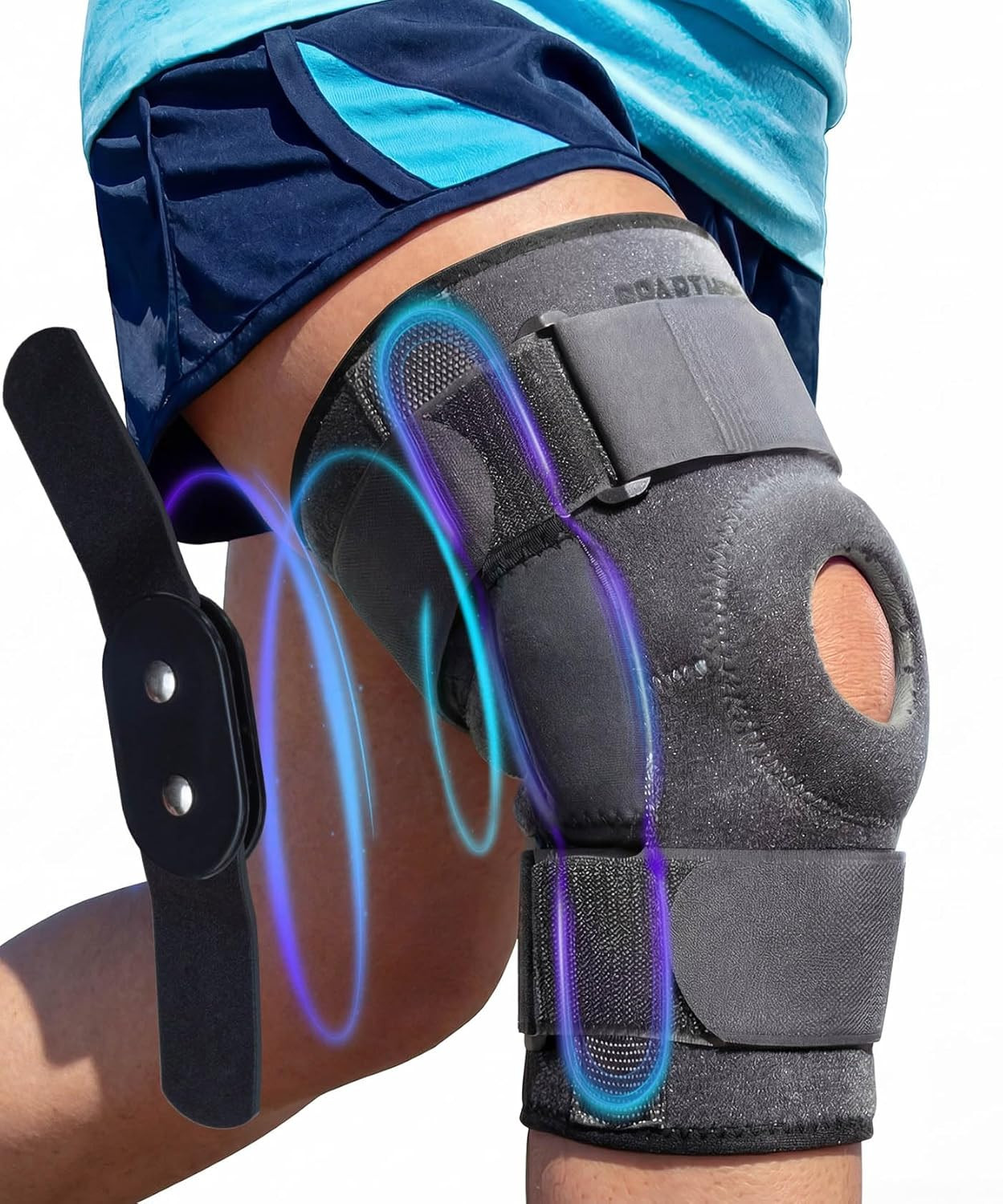Hinged Knee Brace – Relieves ACL, MCL, Meniscus Tear, Arthritis, Tendon Pain – D