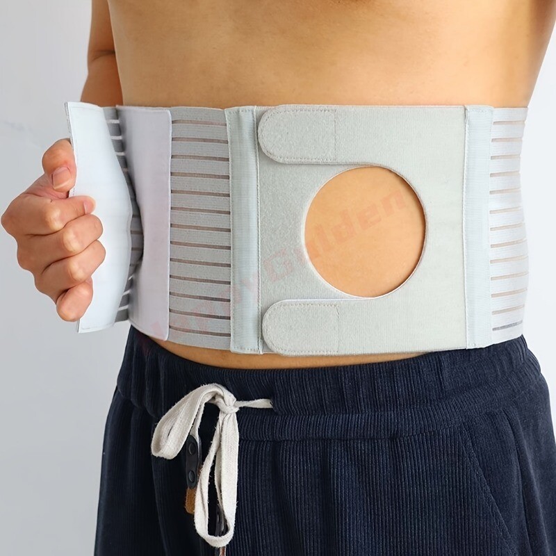 Abdominal Ostomy Belt Adjustable Stoma Support Portable Ileostomy Colostomy Belt