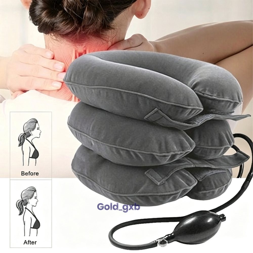 Neck Stretcher for Pain Relief & Cervical Traction – Massager & Relaxer