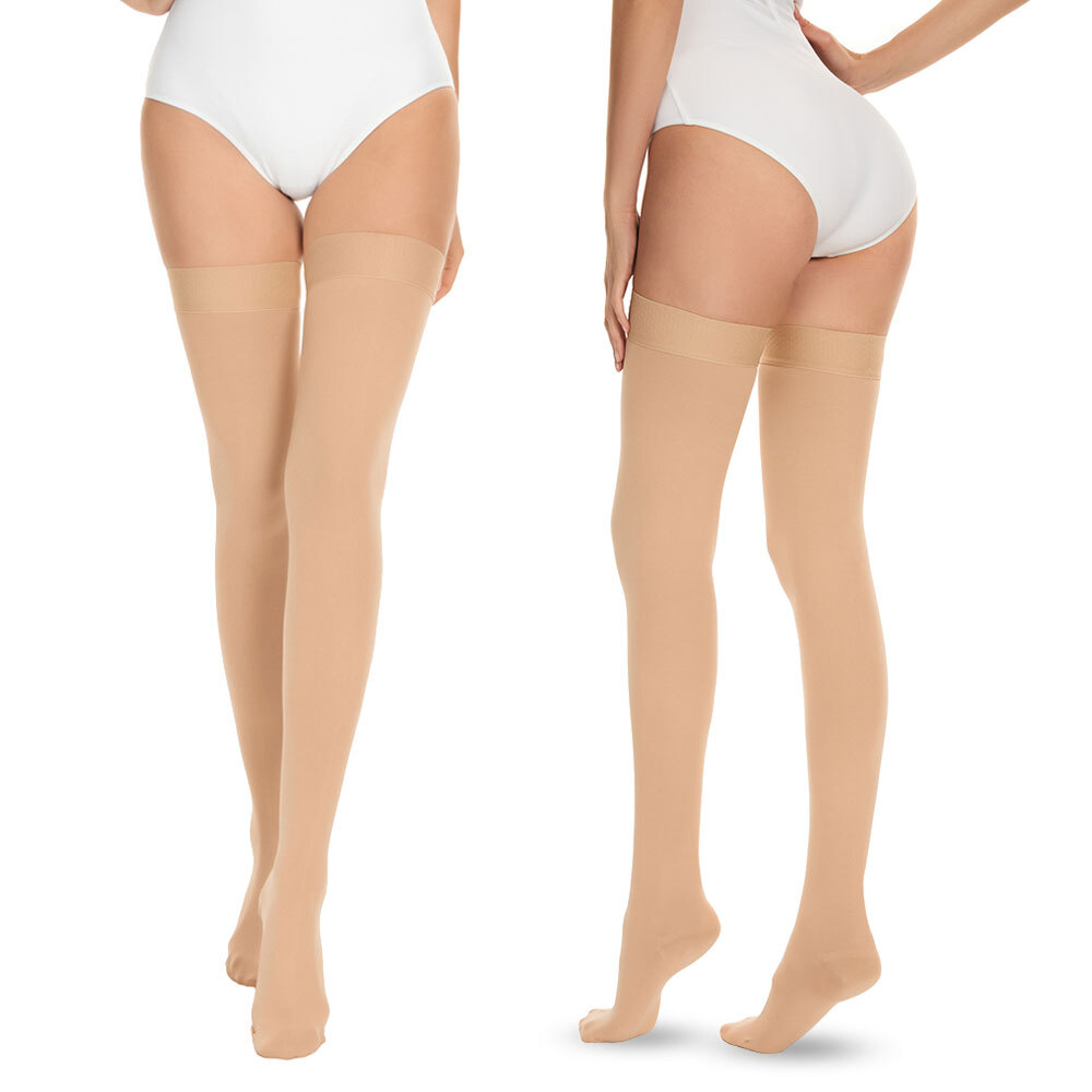 Thigh High Compression Socks 30-40 mmHg Support Stockings Surgical Varicose Pain