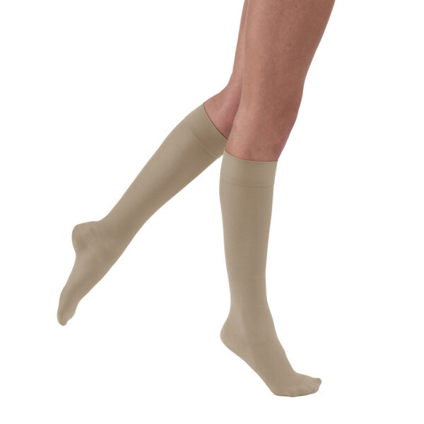 JOBST Women’s Ultrasheer Knee High Classic 15-20 mmHg Closed Toe