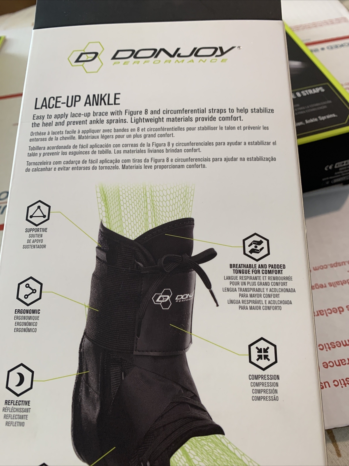 DonJoy Anaform Lace-Up Ankle Wrap