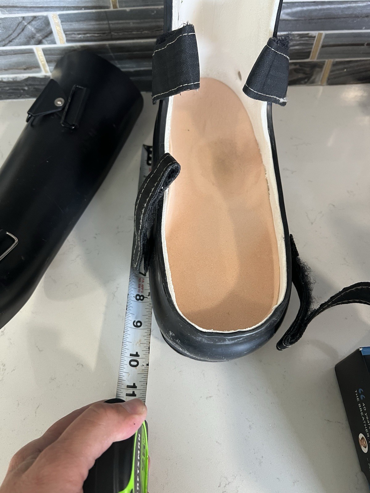 Custom AFO Walking Boot Right Foot Brace See Photos For Measurements And Details