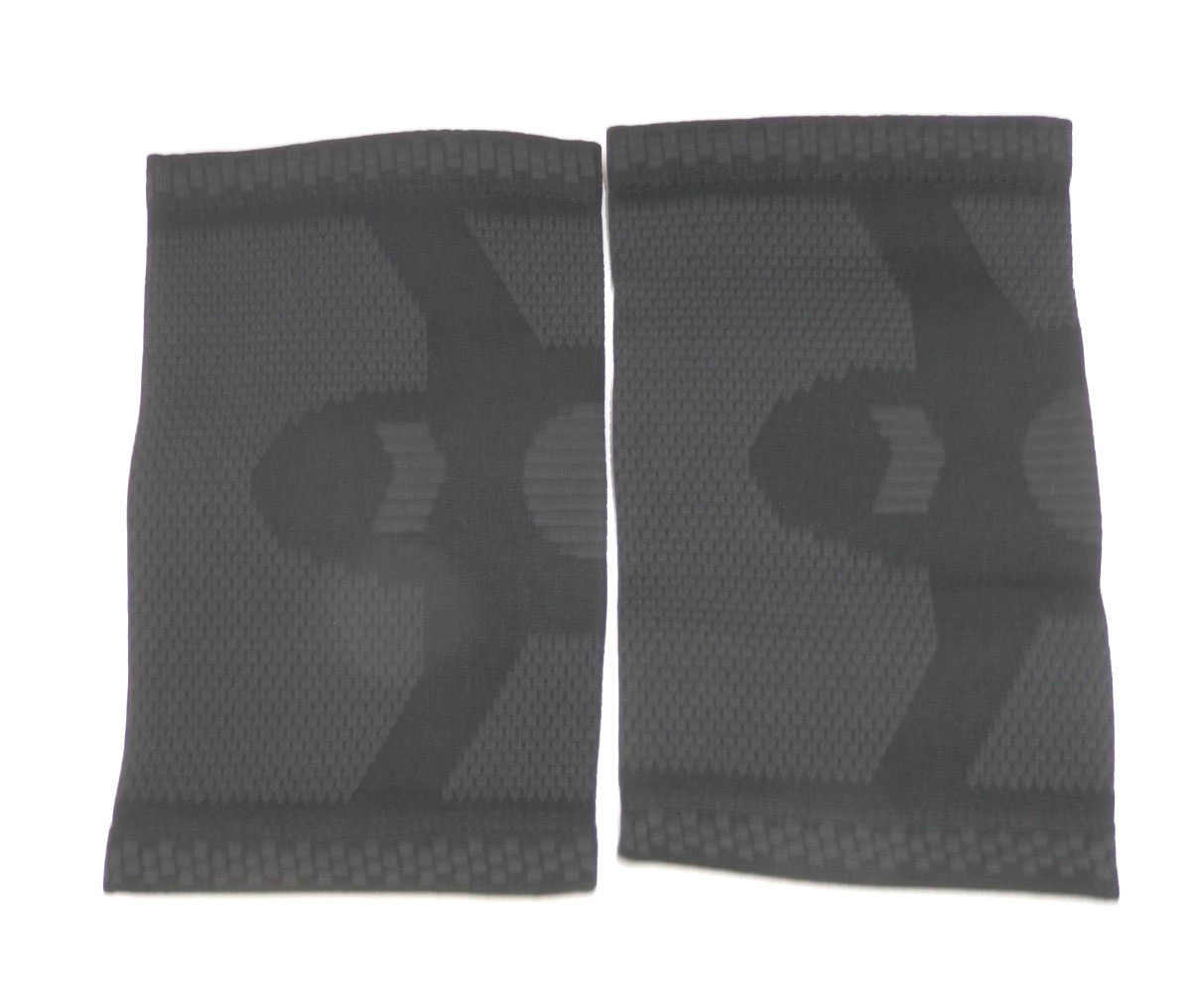 PowerLix Knee Brace • Compression Sleeve 1 Pair Black Non-Slip Cuff Choose Size