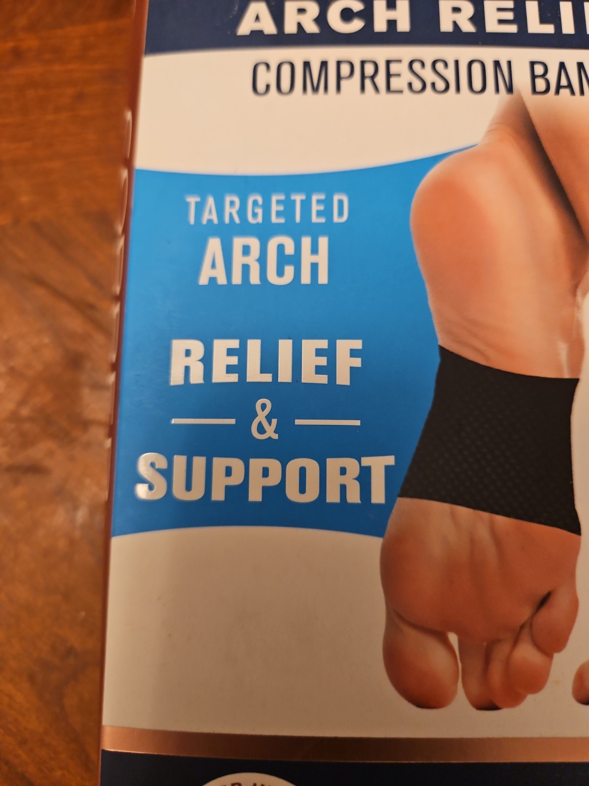 2x COPPER FIT ARCH RELIEF ORTHOTIC SUPPORT Fits Any Shoe ONE SIZE NIB