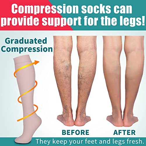 Compression Socks for Women & Men Circulation(6 Large-X-Large 06-multicoloured5