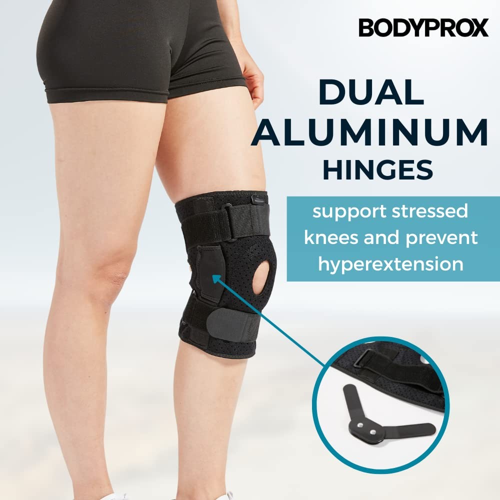 Hinged Knee Brace for Men and Women, Knee Support for Swollen ACL, Tendon, Li…