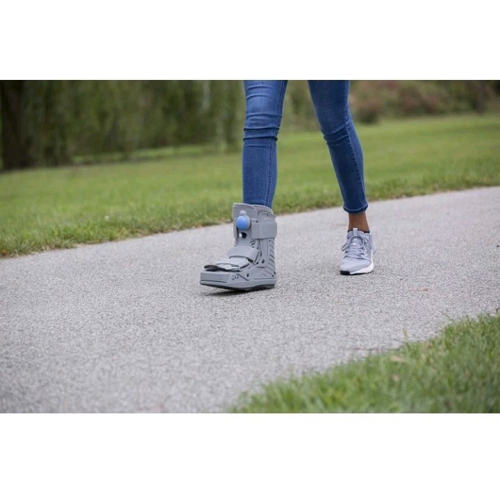 New United Ortho USA16117 360 Air Walker Ankle Fracture Boot, Large, Grey