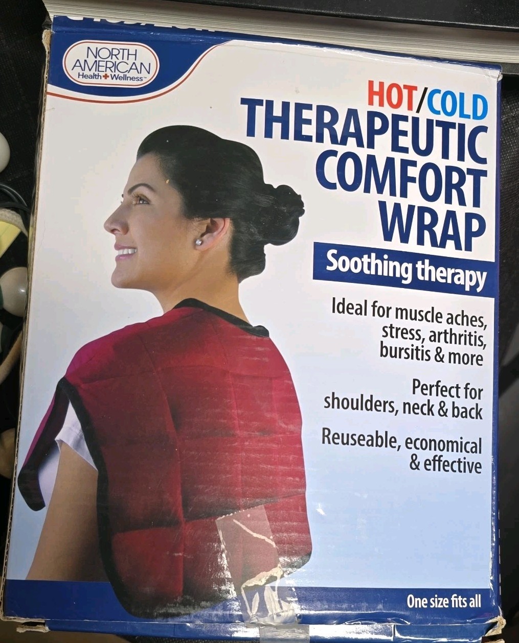 Hot/Cold Therapeutic comfort wrap soothing therapy