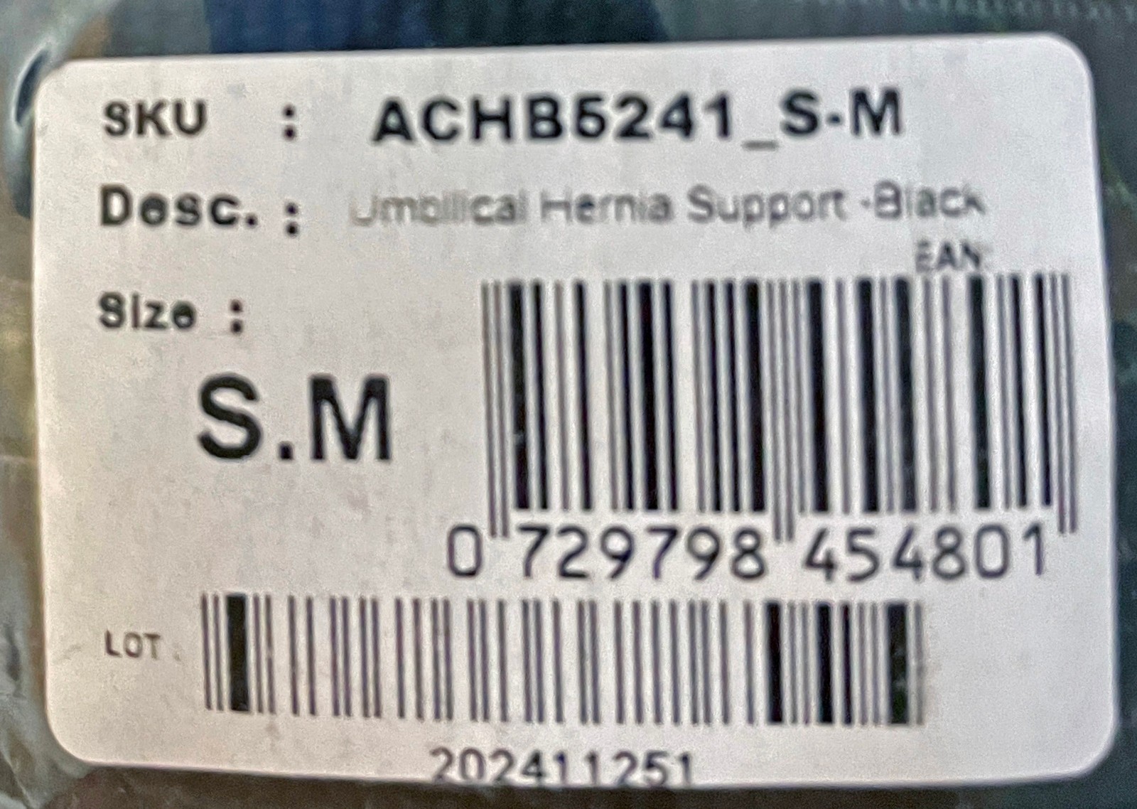 Umbilical Hernia Belt – Abdominal Support Binder with Compression Pad – Unisex