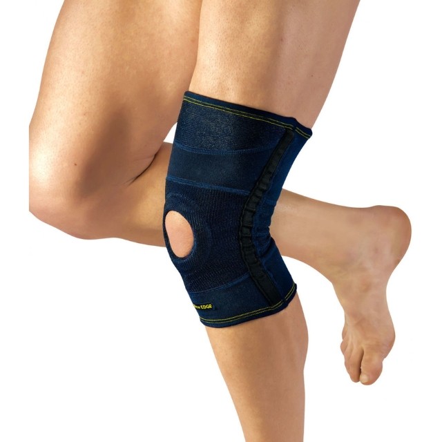 PAVIS SPA Hinged Knee Brace Elastic Patella Strap With Patella Opening
