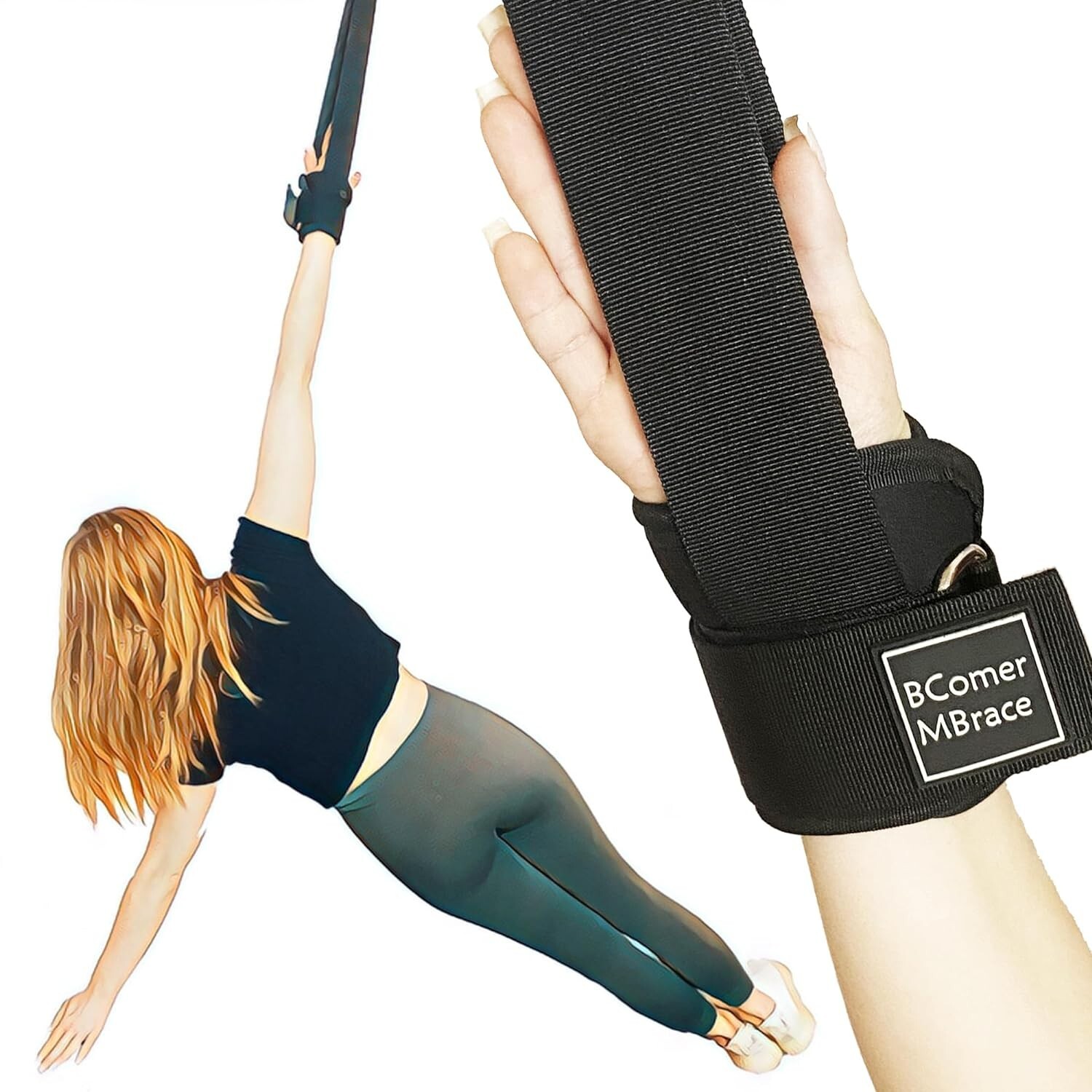 BComer MBrace – Shoulder Stretcher Post-Injury Recovery | Pravilo Trainer Grips