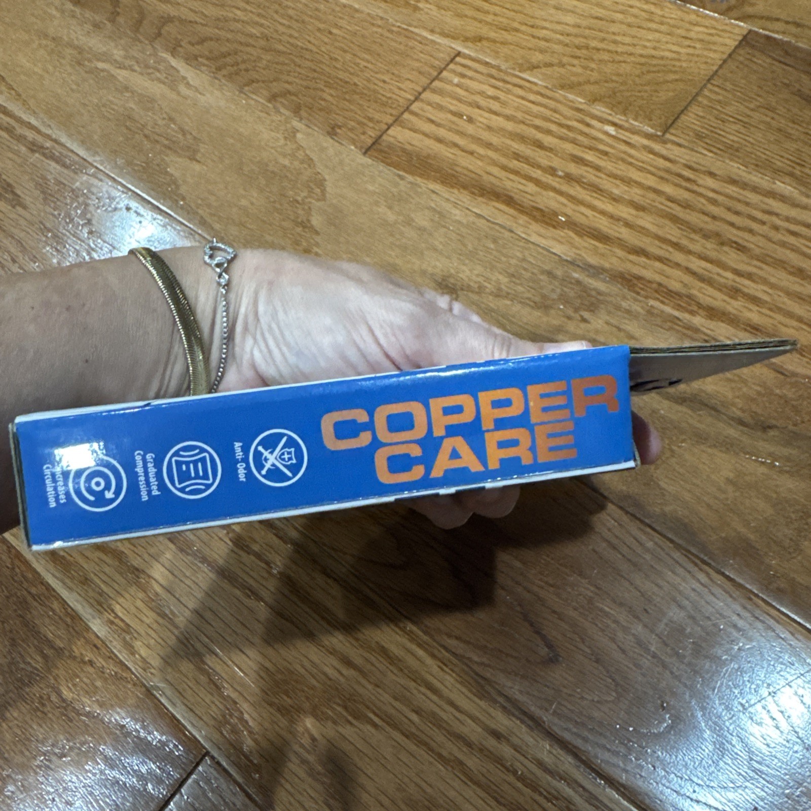 NEW Copper Care Copper Compression Brace for Elbow 2 Packs One Size Fits Most