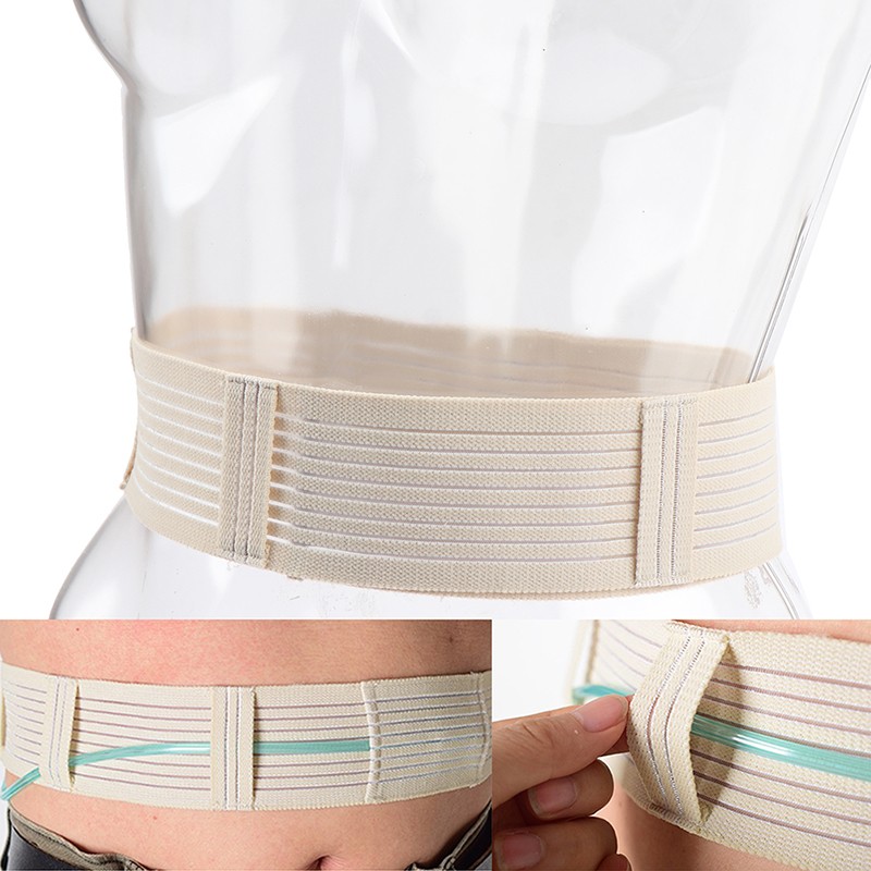 1XAbdominal Belt Peritoneal Dialysis Abdominal Care Belt Conduit Protection B p9