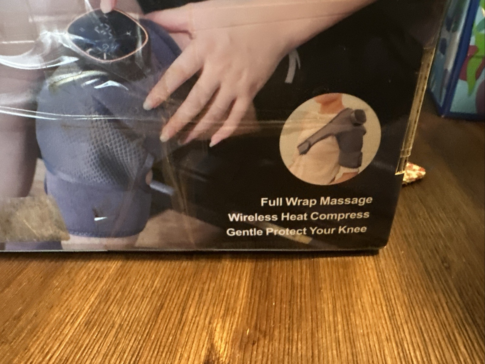Wireless Heat Compress for Pain Relief with 3 Vibration Modes, 5 -Heating Levels