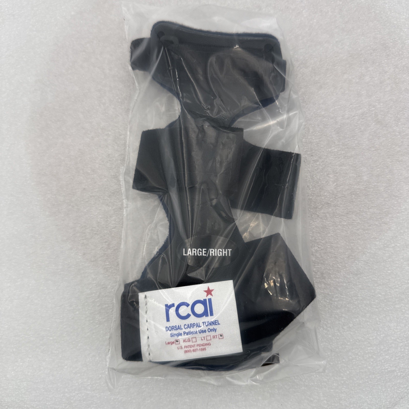 Finger Splint Support the Middle, Index, little or Ring Finger L/XL (Right Hand)