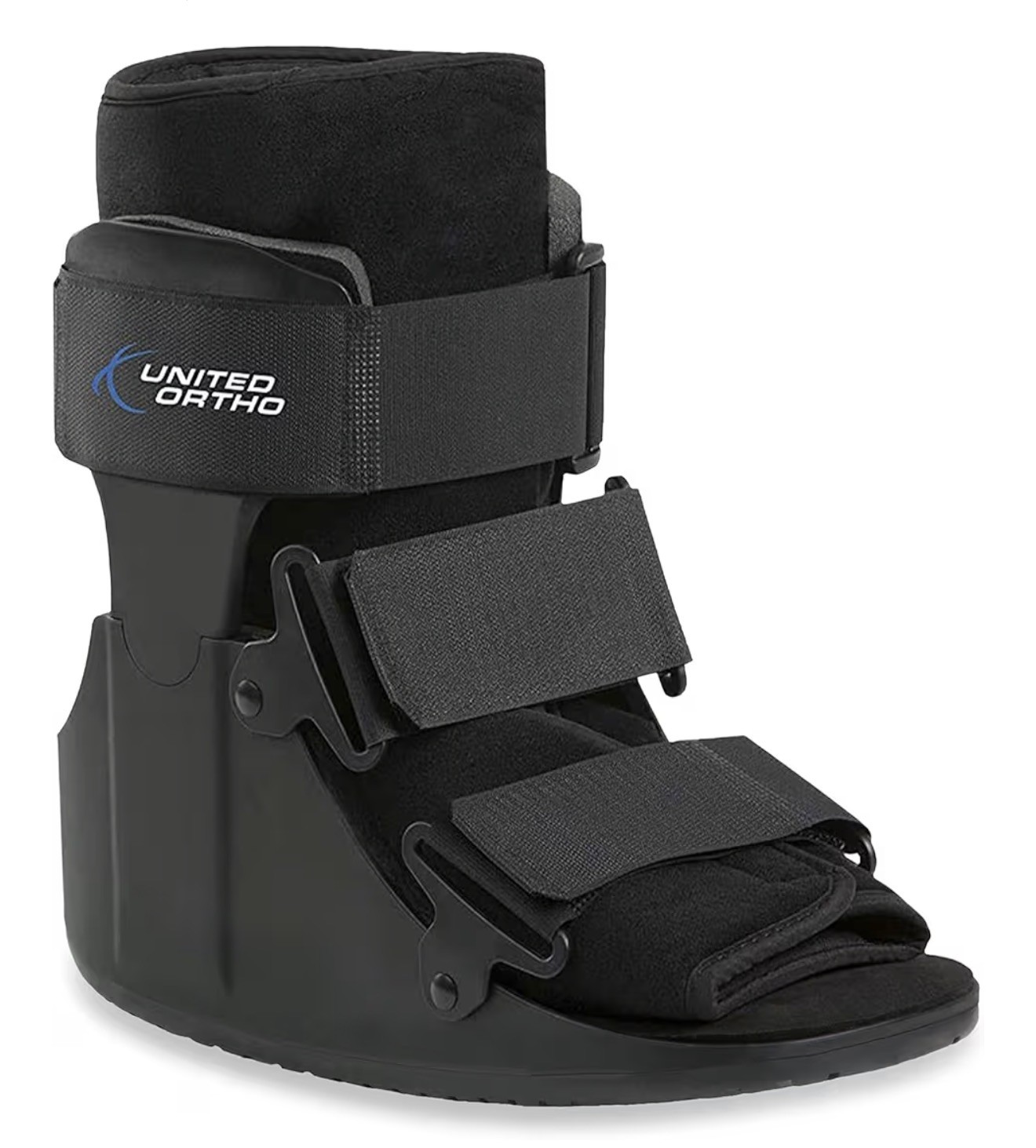 New United Ortho Air Cam Walker Fracture Boot, Medium Size, Black (A)
