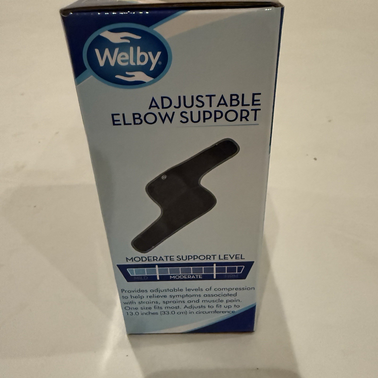 Welby Adjustable Elbow Support Neoprene Moderate Support Muscle Joint Relief