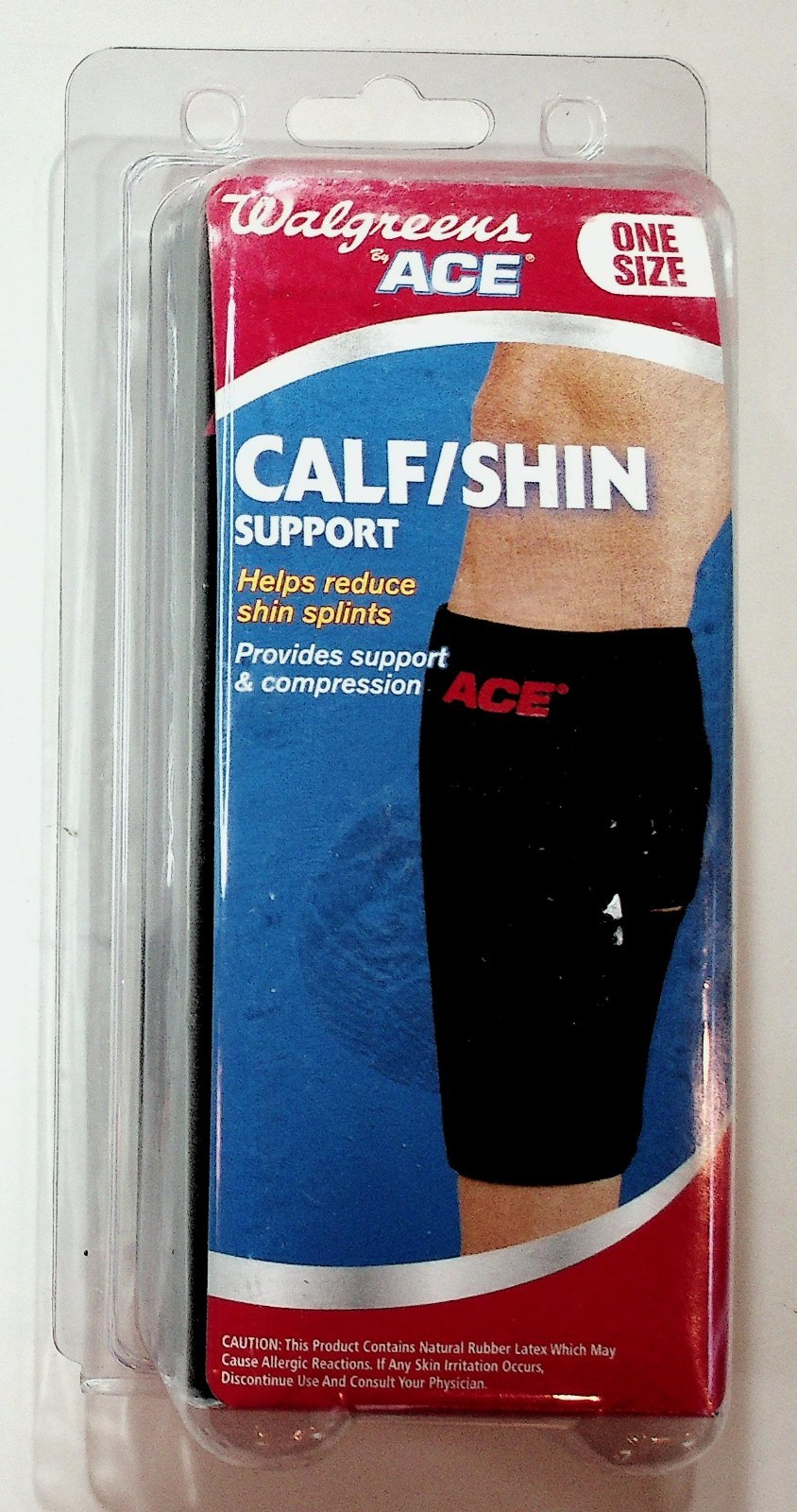 Walgreens Ace Calf Shin Support One Size Compression for Shin Splints
