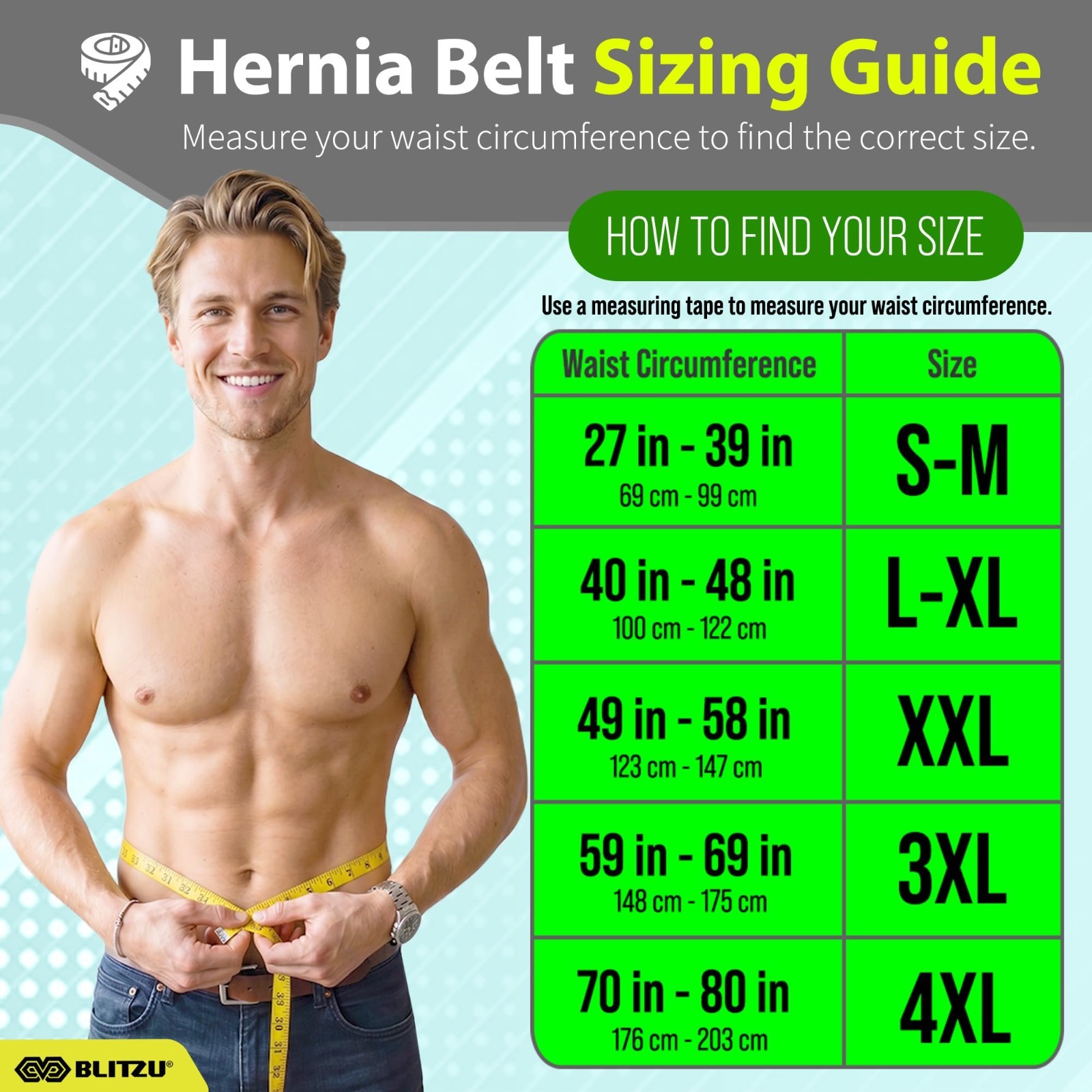 Adjustable Umbilical Hernia Belt for Men & Women, Abdominal Support Truss with 2