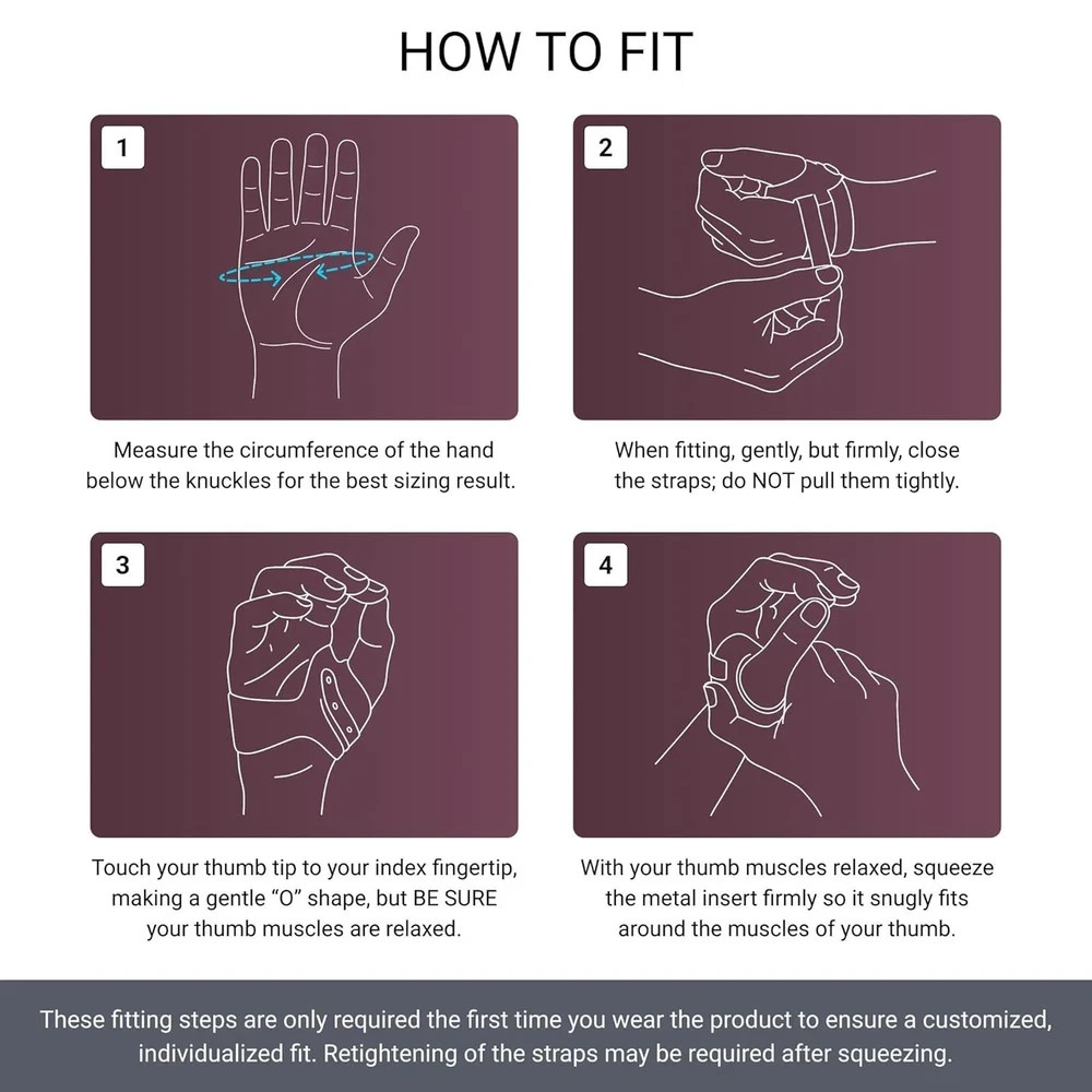 MetaGrip CMC Thumb Brace for Arthritis Pain Relief | Thumb Stabilizer & Suppo…