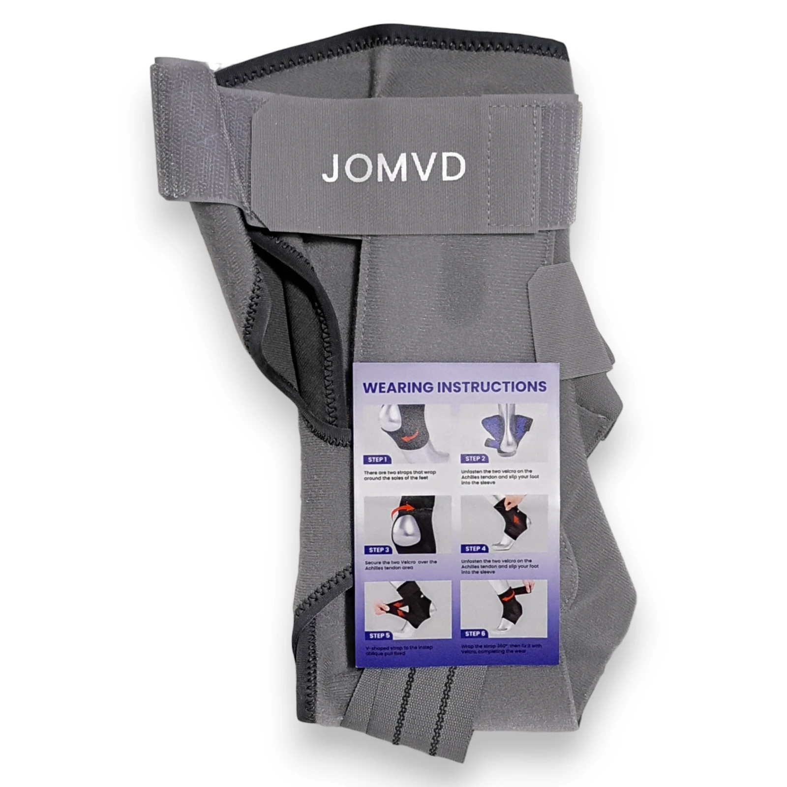 Ankle Brace Adjustable Support Stabilizer for Sprains Tendon Pain Left XL