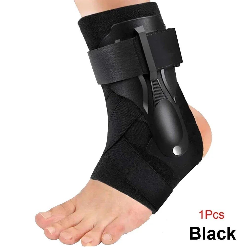 Ankle Brace Support Compression Stabilizer Pain Relief Foot Lace Up Wrap Unisex